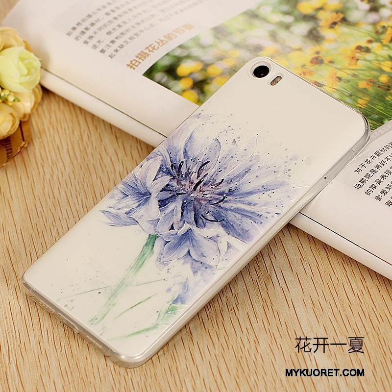 Kuori Mi 5 Sarjakuva Ohut Puhelimen Kuoret, Kotelo Mi 5 Suojaus Violetti Ultra