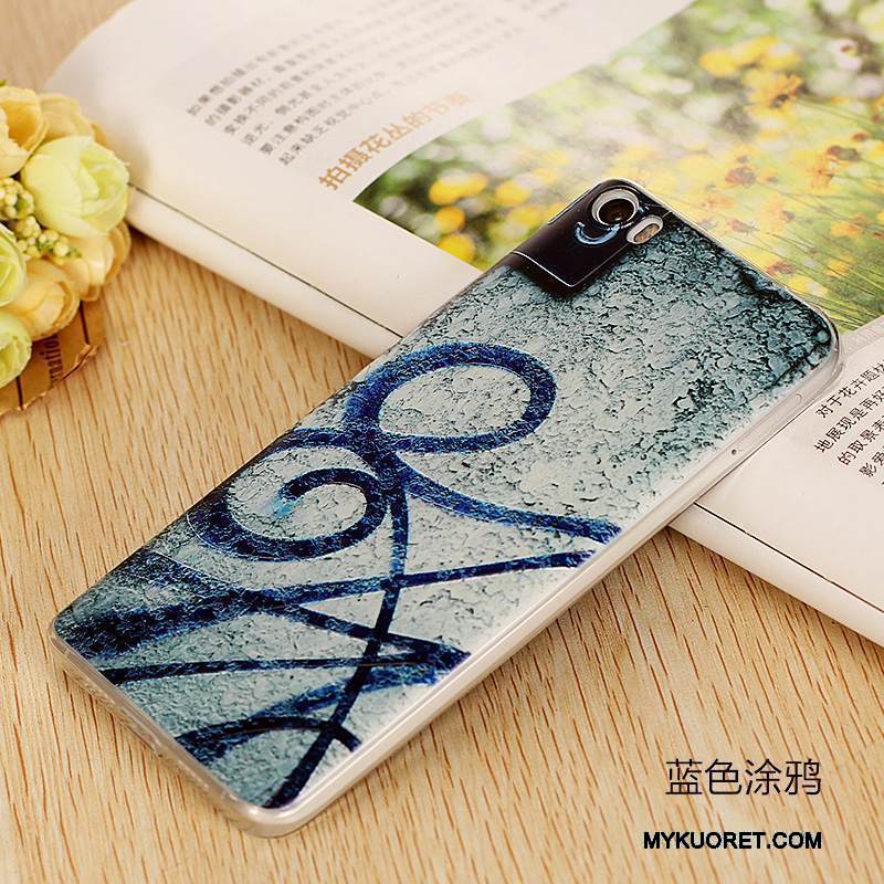 Kuori Mi 5 Sarjakuva Ohut Puhelimen Kuoret, Kotelo Mi 5 Suojaus Violetti Ultra