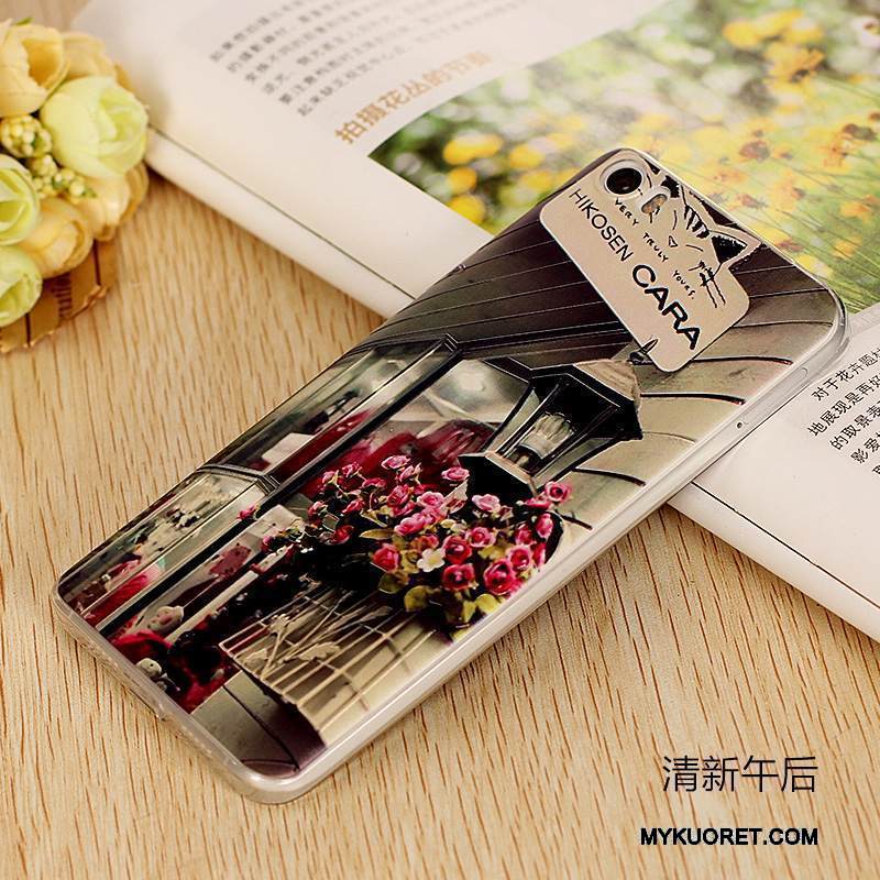 Kuori Mi 5 Sarjakuva Ohut Puhelimen Kuoret, Kotelo Mi 5 Suojaus Violetti Ultra