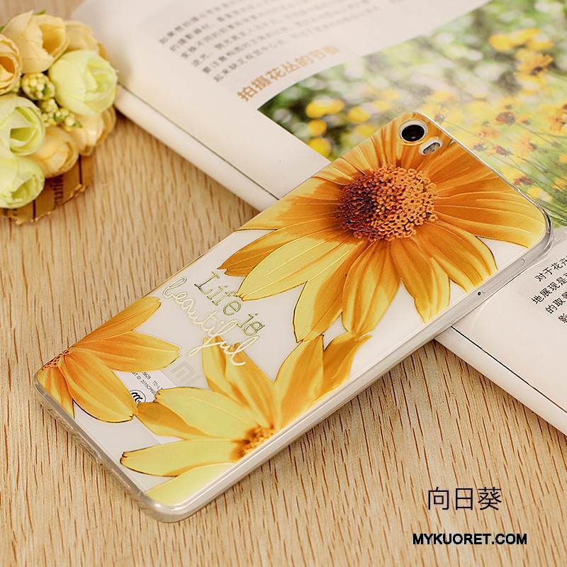 Kuori Mi 5 Sarjakuva Ohut Puhelimen Kuoret, Kotelo Mi 5 Suojaus Violetti Ultra