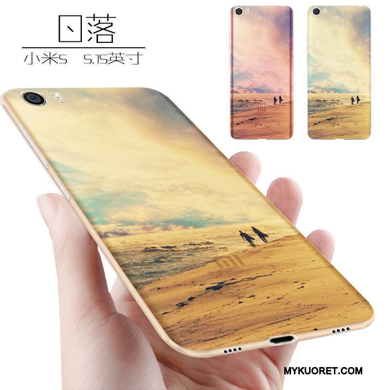 Kuori Mi 5 Silikoni Murtumaton Persoonallisuus, Kotelo Mi 5 Laukut Puhelimen Kuoret Pieni