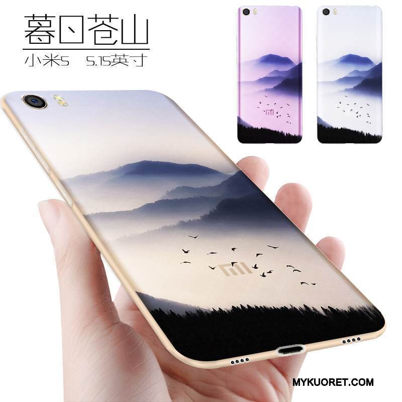Kuori Mi 5 Silikoni Murtumaton Persoonallisuus, Kotelo Mi 5 Laukut Puhelimen Kuoret Pieni