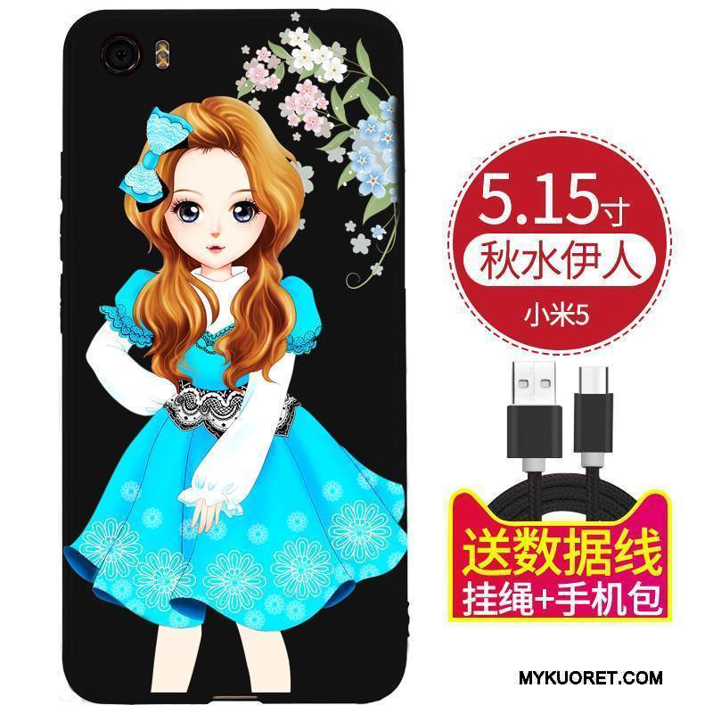 Kuori Mi 5 Silikoni Murtumaton Pieni, Kotelo Mi 5 Laukut Punainen Puhelimen Kuoret