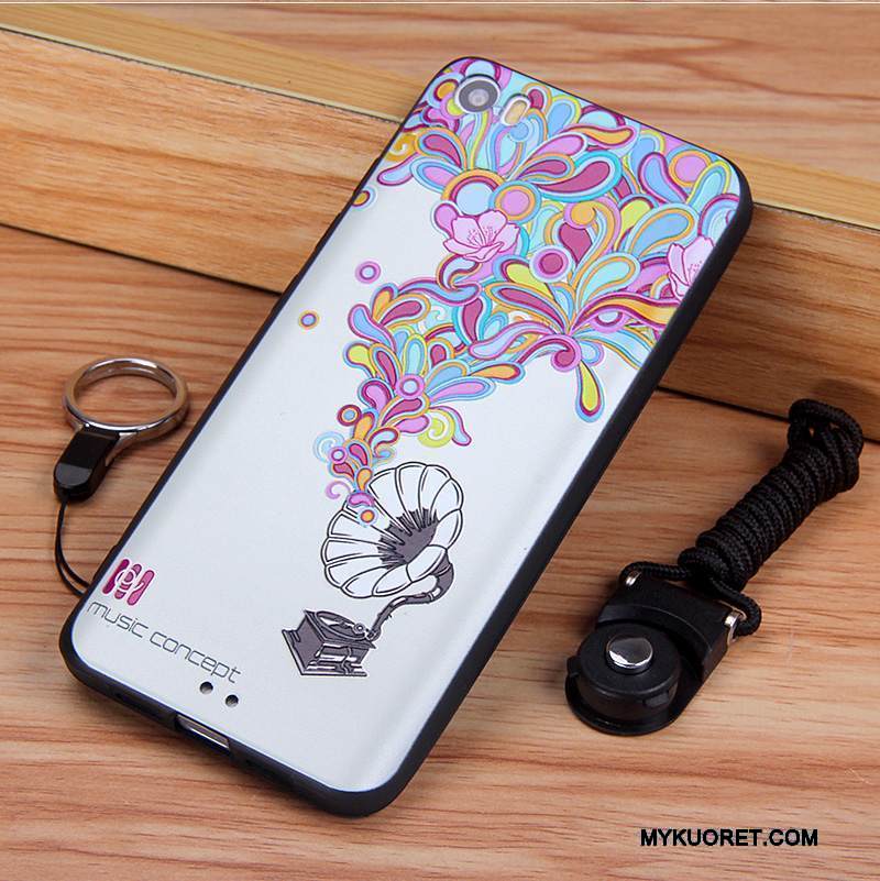 Kuori Mi 5 Silikoni Pieni Puhelimen Kuoret, Kotelo Mi 5 Pehmeä Neste Murtumaton Trendi