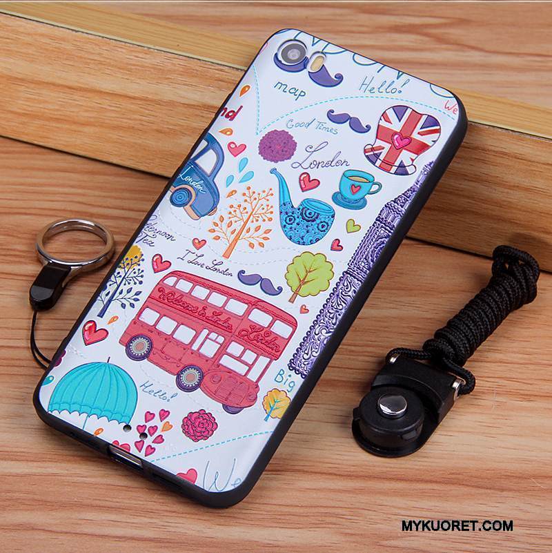 Kuori Mi 5 Silikoni Pieni Puhelimen Kuoret, Kotelo Mi 5 Pehmeä Neste Murtumaton Trendi