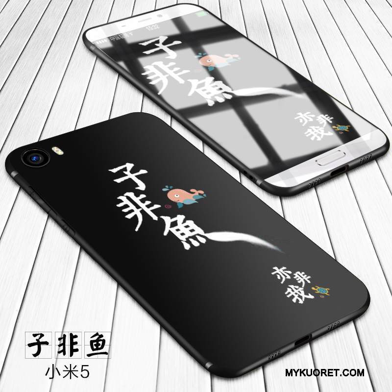 Kuori Mi 5 Silikoni Trendi Keltainen, Kotelo Mi 5 Luova Pesty Suede Murtumaton