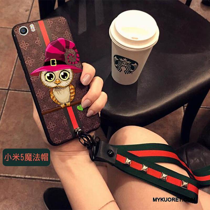 Kuori Mi 5 Suojaus Puhelimen Kuoret Sininen, Kotelo Mi 5 Silikoni Pieni Ripustettavat Koristeet