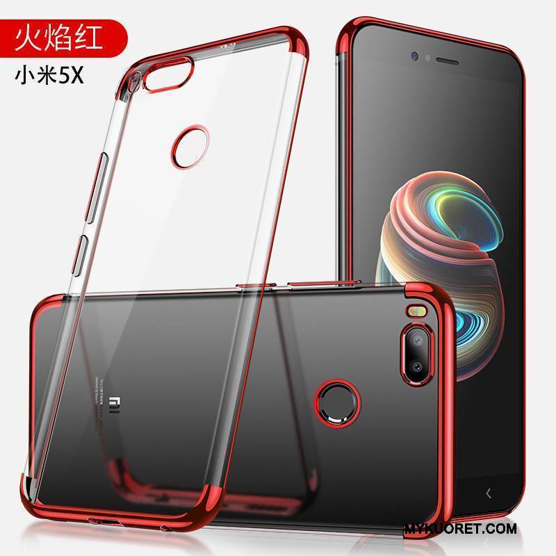 Kuori Mi 5x Laukut Murtumaton Kulta, Kotelo Mi 5x Silikoni Tide-brändi Persoonallisuus