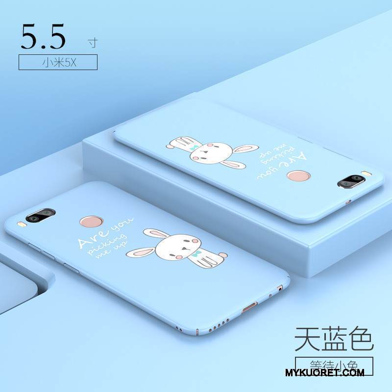 Kuori Mi 5x Laukut Murtumaton Vaaleansininen, Kotelo Mi 5x Luova Persoonallisuus Pieni