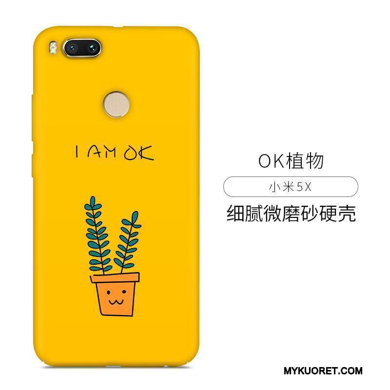 Kuori Mi 5x Laukut Pesty Suede Murtumaton, Kotelo Mi 5x Silikoni Pieni Trendi