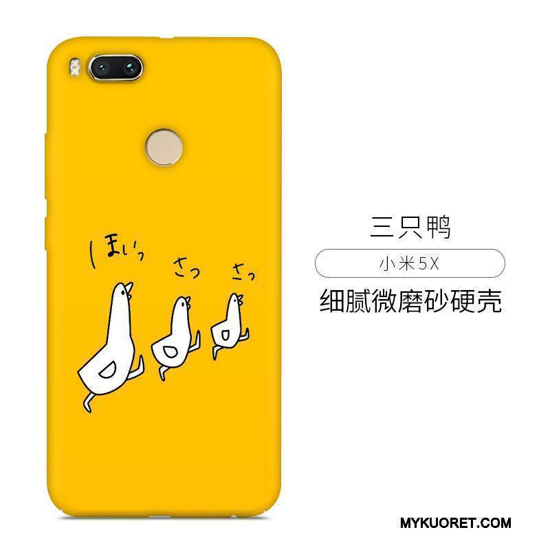 Kuori Mi 5x Laukut Pesty Suede Murtumaton, Kotelo Mi 5x Silikoni Pieni Trendi