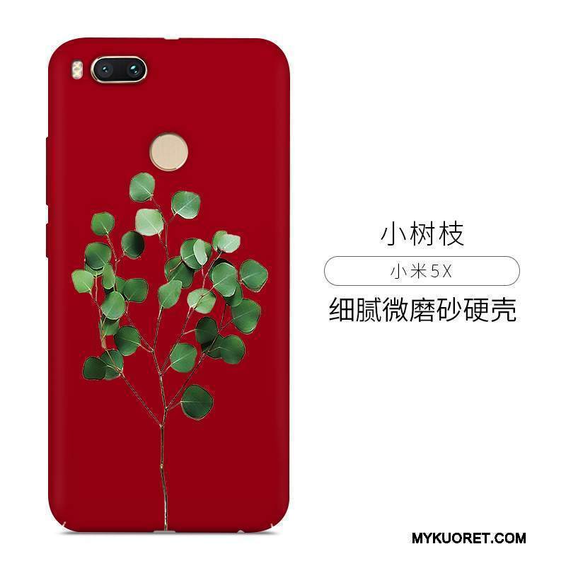 Kuori Mi 5x Laukut Pesty Suede Murtumaton, Kotelo Mi 5x Silikoni Pieni Trendi