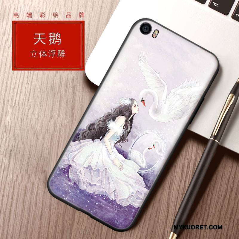 Kuori Mi 5x Laukut Pieni Puhelimen Kuoret, Kotelo Mi 5x Silikoni Sininen Murtumaton