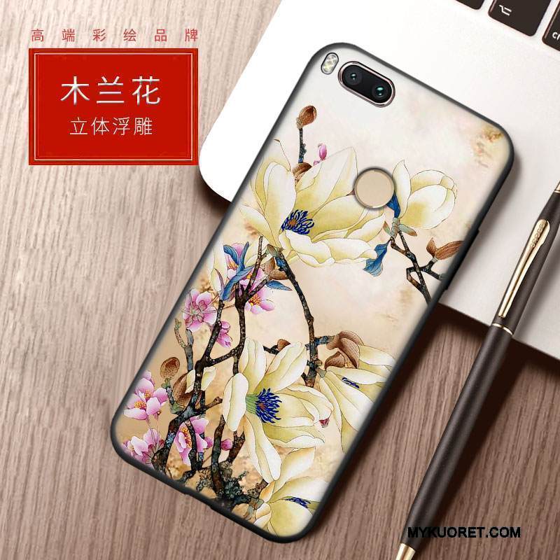 Kuori Mi 5x Laukut Pieni Puhelimen Kuoret, Kotelo Mi 5x Silikoni Sininen Murtumaton