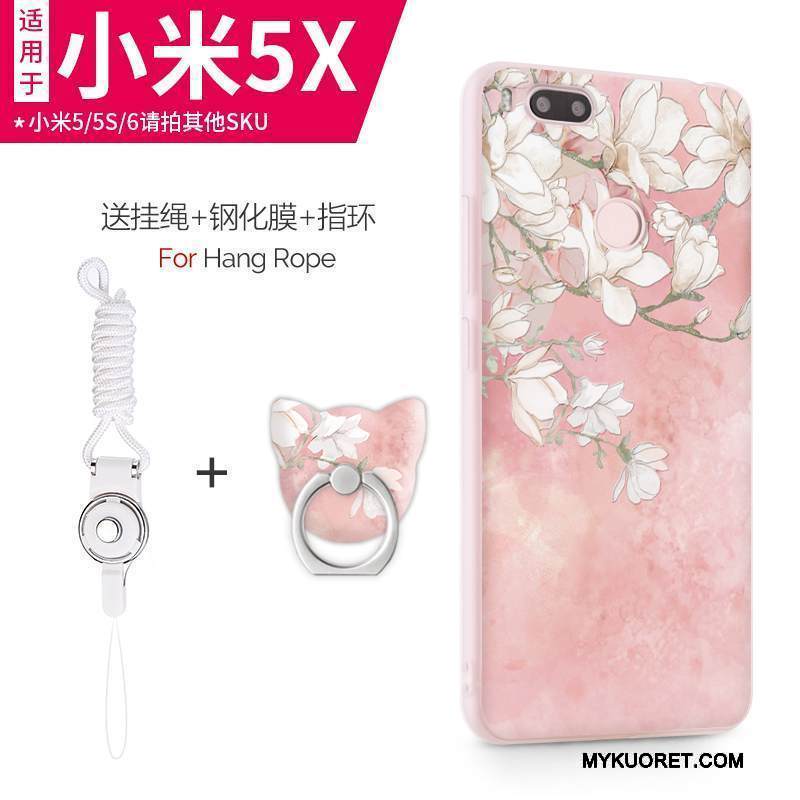 Kuori Mi 5x Laukut Puhelimen Kuoret Pieni, Kotelo Mi 5x Pehmeä Neste Violetti Murtumaton