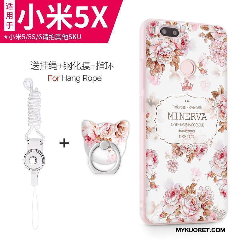 Kuori Mi 5x Laukut Puhelimen Kuoret Pieni, Kotelo Mi 5x Pehmeä Neste Violetti Murtumaton