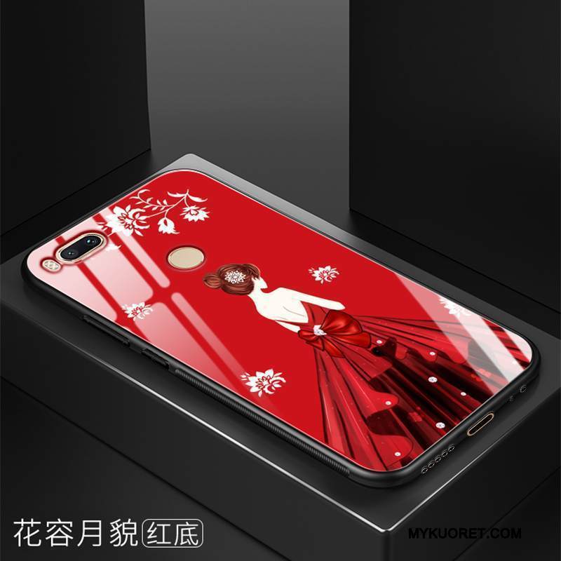 Kuori Mi 5x Laukut Puhelimen Kuoret Pieni, Kotelo Mi 5x Suojaus Lasi Kova