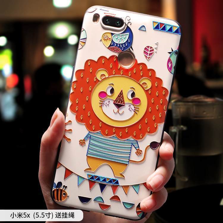 Kuori Mi 5x Laukut Puhelimen Kuoret Pieni, Kotelo Mi 5x Suojaus Pesty Suede Persoonallisuus