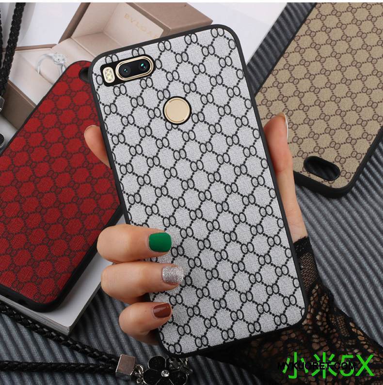 Kuori Mi 5x Laukut Punainen Suuri, Kotelo Mi 5x Silikoni Valkoinen Puhelimen Kuoret