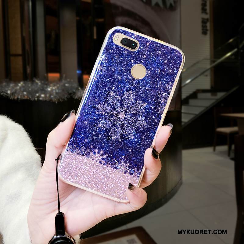 Kuori Mi 5x Luova Kukka Trendi, Kotelo Mi 5x Silikoni Murtumaton Uusi