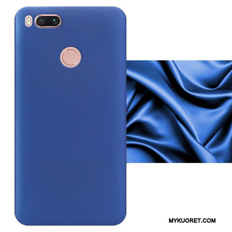 Kuori Mi 5x Luova Pesty Suede Kova, Kotelo Mi 5x Suojaus Sininen Murtumaton