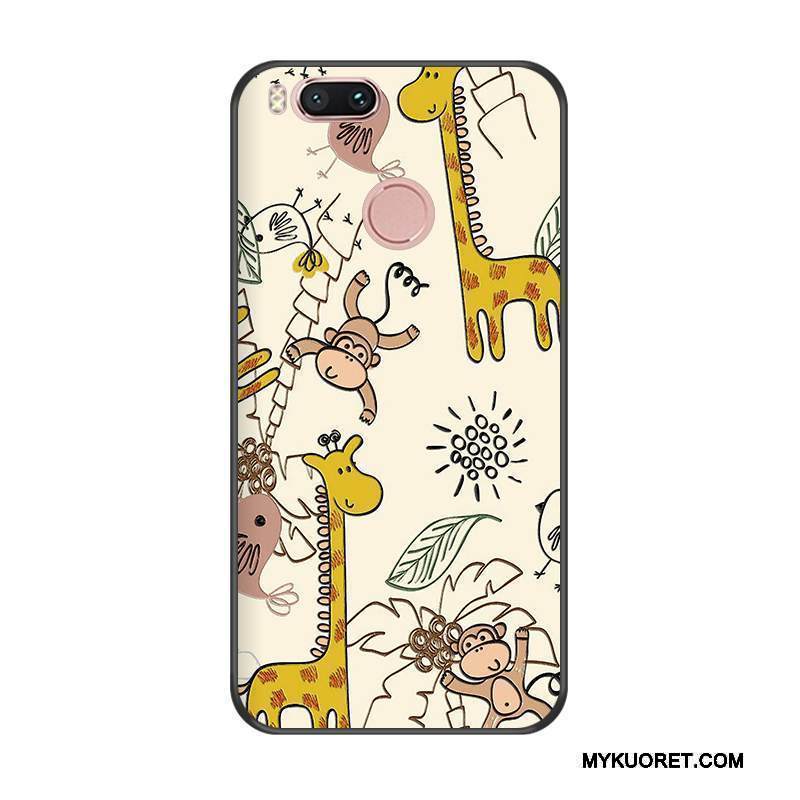 Kuori Mi 5x Luova Pieni Puhelimen Kuoret, Kotelo Mi 5x Pehmeä Neste Persoonallisuus Murtumaton