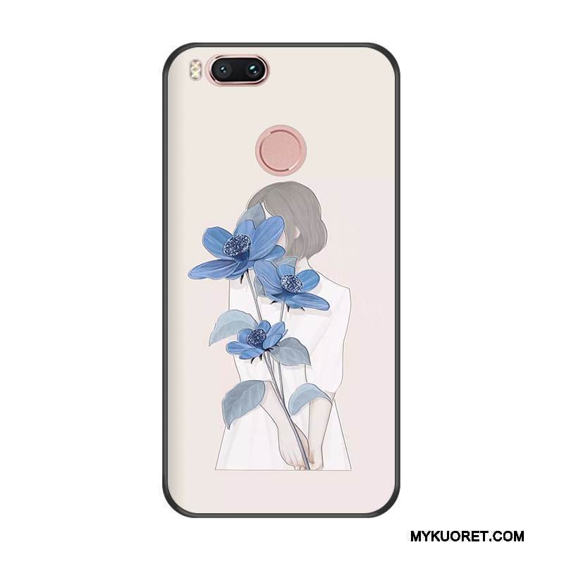 Kuori Mi 5x Luova Pieni Puhelimen Kuoret, Kotelo Mi 5x Pehmeä Neste Persoonallisuus Murtumaton