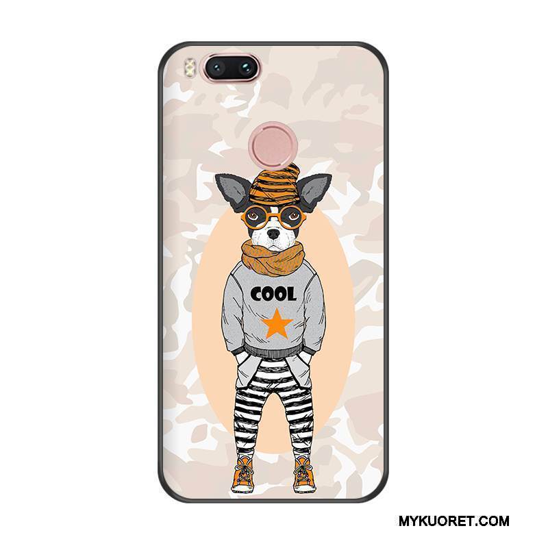 Kuori Mi 5x Luova Pieni Puhelimen Kuoret, Kotelo Mi 5x Pehmeä Neste Persoonallisuus Murtumaton