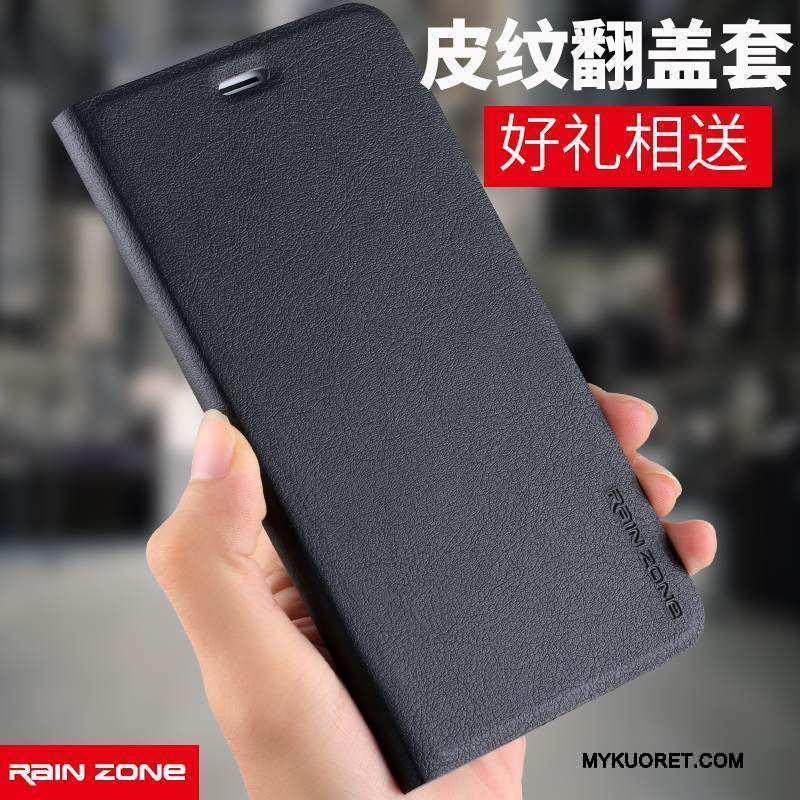 Kuori Mi 5x Nahka Korkea Pieni, Kotelo Mi 5x Kuoret Tummansininen Puhelimen Kuoret