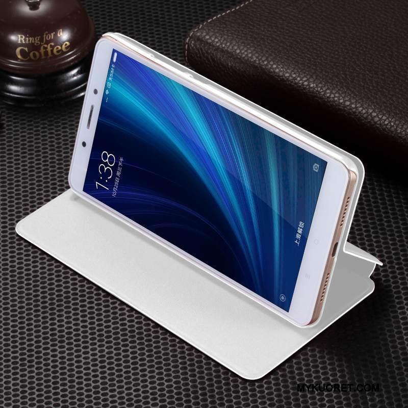 Kuori Mi 5x Nahka Pieni Horrostila, Kotelo Mi 5x Pehmeä Neste Yksinkertainen Trendi