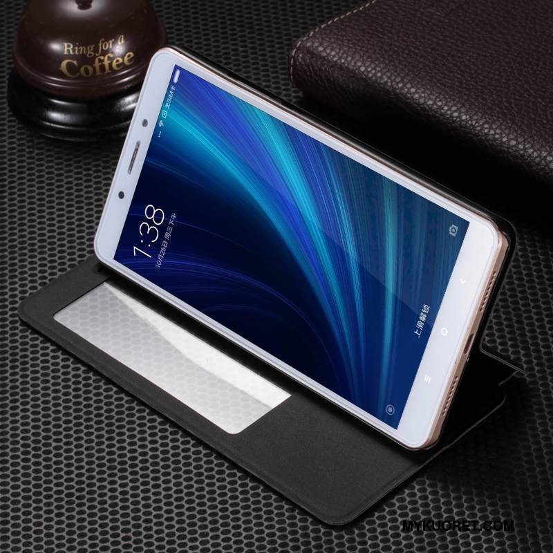 Kuori Mi 5x Nahka Pieni Horrostila, Kotelo Mi 5x Pehmeä Neste Yksinkertainen Trendi