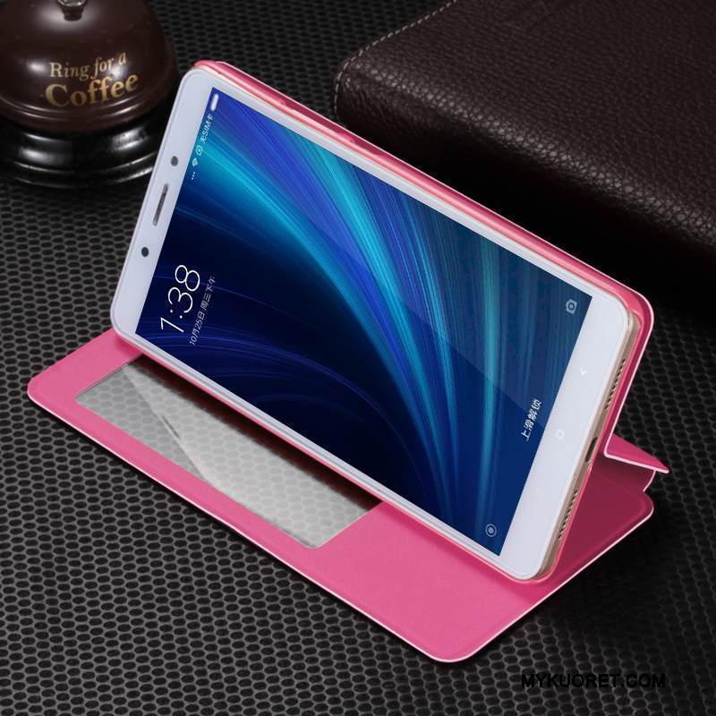 Kuori Mi 5x Nahka Pieni Horrostila, Kotelo Mi 5x Pehmeä Neste Yksinkertainen Trendi