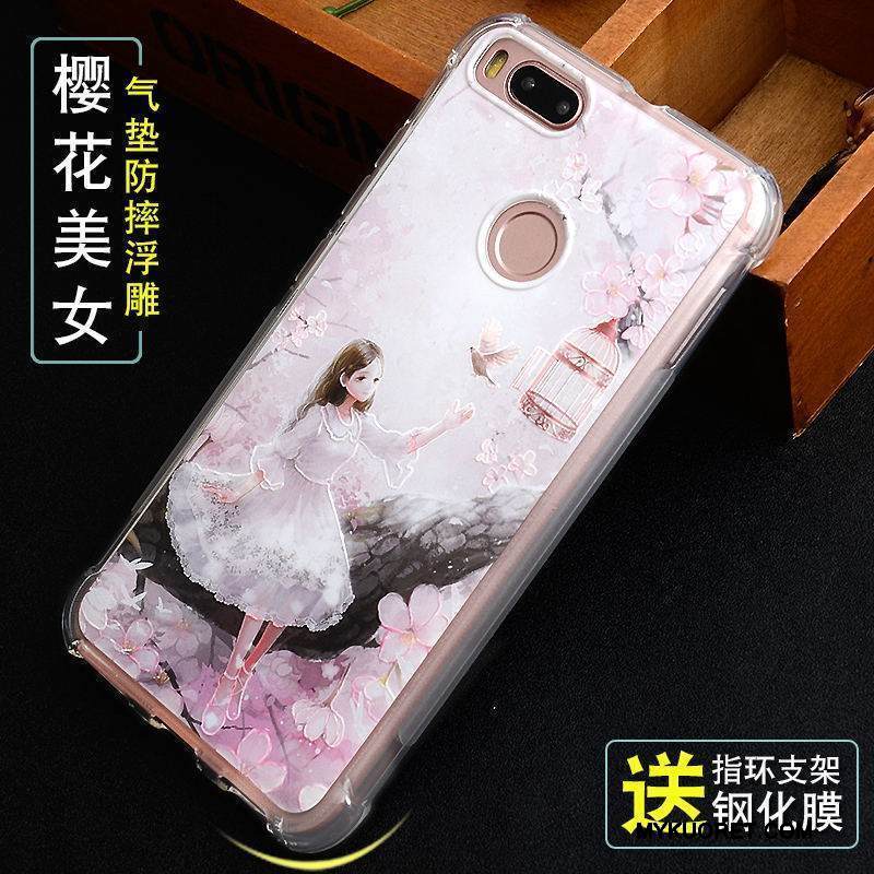 Kuori Mi 5x Pehmeä Neste Kissa Murtumaton, Kotelo Mi 5x Laukut Pieni Rikkaus