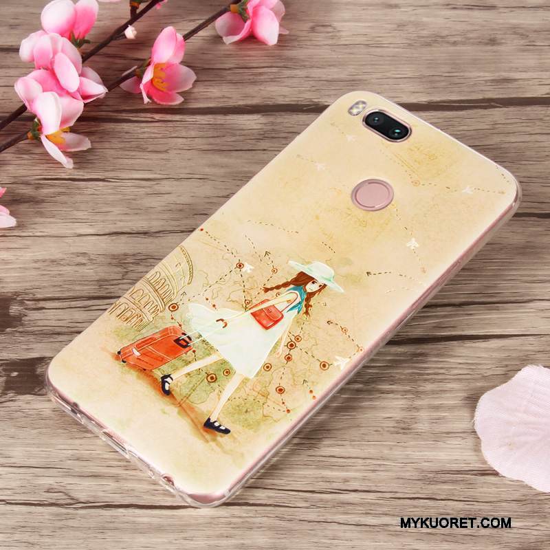 Kuori Mi 5x Pehmeä Neste Murtumaton Pesty Suede, Kotelo Mi 5x Laukut Trendi Violetti