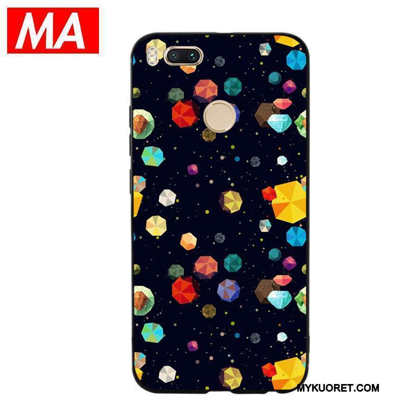 Kuori Mi 5x Pehmeä Neste Persoonallisuus Abstrakti, Kotelo Mi 5x Tila Planeetta Öljyvärimaalaus