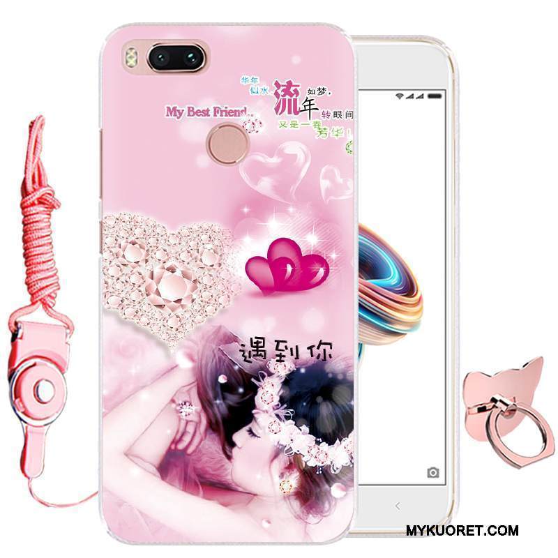 Kuori Mi 5x Sarjakuva Puhelimen Kuoret Murtumaton, Kotelo Mi 5x Suojaus Vihreä Pieni