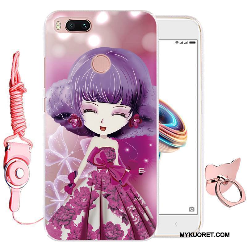 Kuori Mi 5x Sarjakuva Puhelimen Kuoret Murtumaton, Kotelo Mi 5x Suojaus Vihreä Pieni