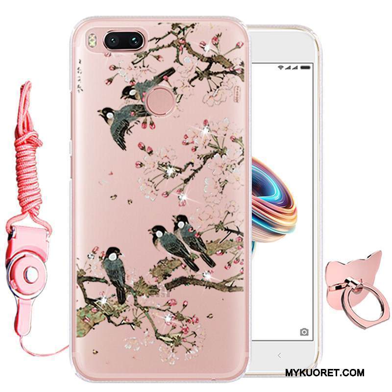 Kuori Mi 5x Sarjakuva Puhelimen Kuoret Murtumaton, Kotelo Mi 5x Suojaus Vihreä Pieni