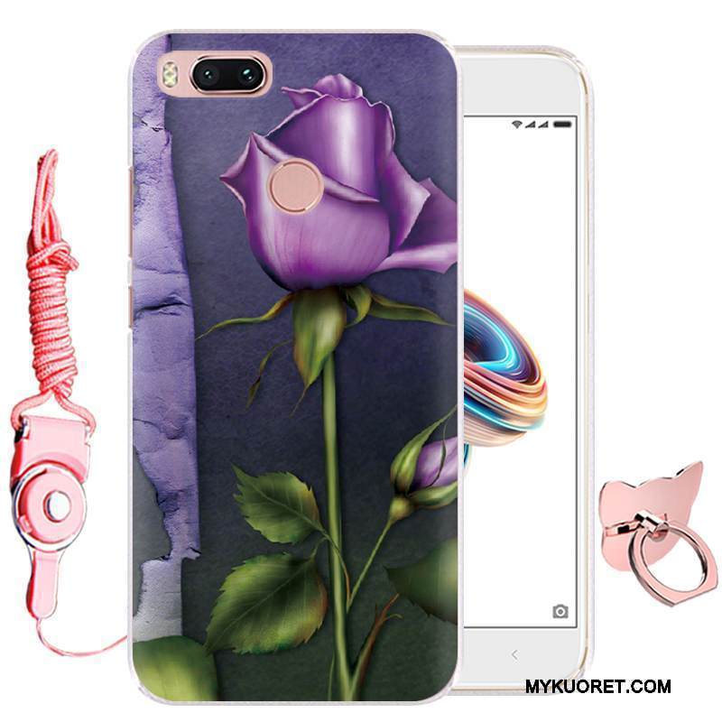 Kuori Mi 5x Sarjakuva Puhelimen Kuoret Murtumaton, Kotelo Mi 5x Suojaus Vihreä Pieni