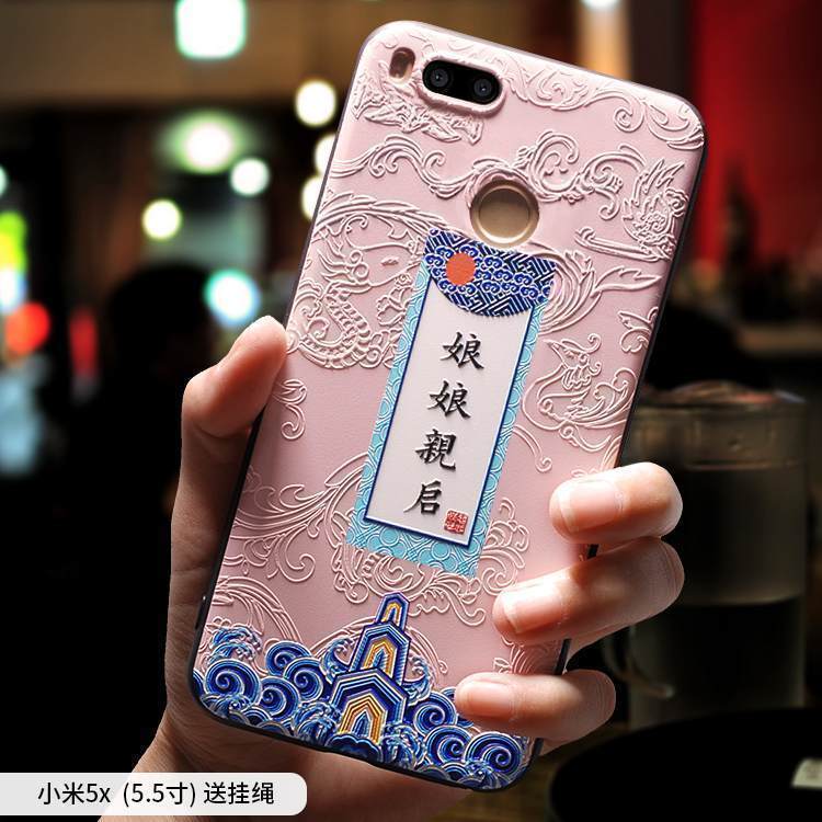 Kuori Mi 5x Silikoni Murtumaton Rakastunut, Kotelo Mi 5x Laukut Trendi Persoonallisuus