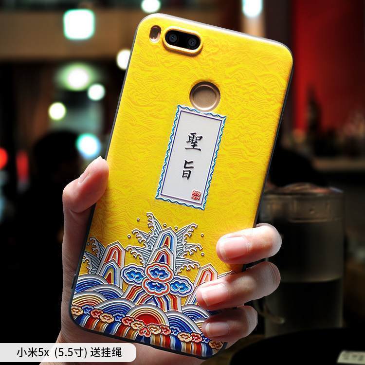 Kuori Mi 5x Silikoni Murtumaton Rakastunut, Kotelo Mi 5x Laukut Trendi Persoonallisuus