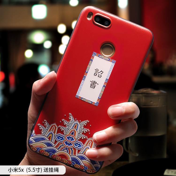 Kuori Mi 5x Silikoni Murtumaton Rakastunut, Kotelo Mi 5x Laukut Trendi Persoonallisuus