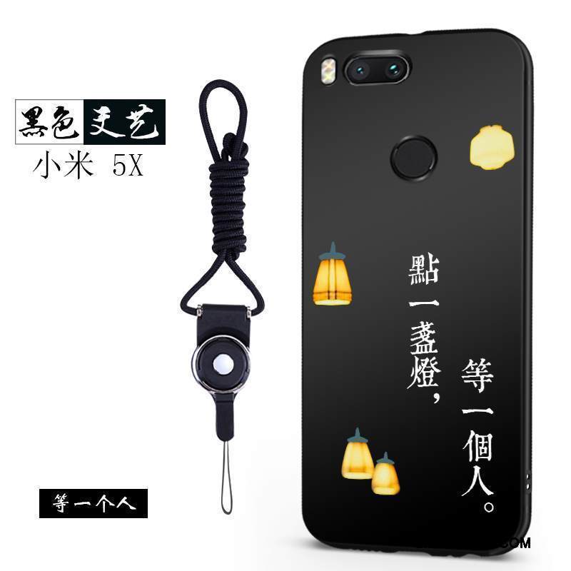 Kuori Mi 5x Silikoni Murtumaton Trendi, Kotelo Mi 5x Luova Ripustettavat Koristeet Pieni