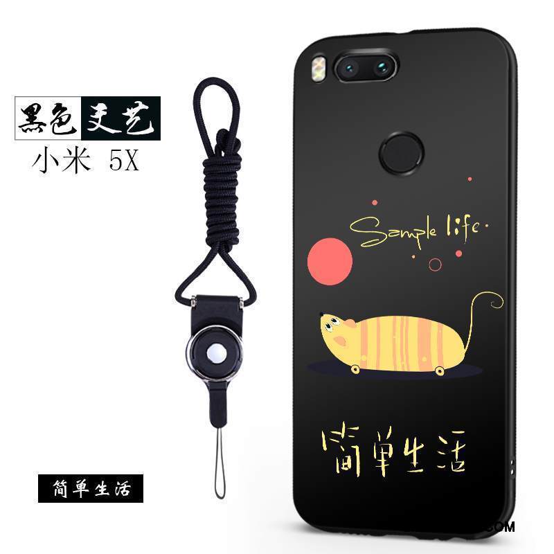 Kuori Mi 5x Silikoni Murtumaton Trendi, Kotelo Mi 5x Luova Ripustettavat Koristeet Pieni