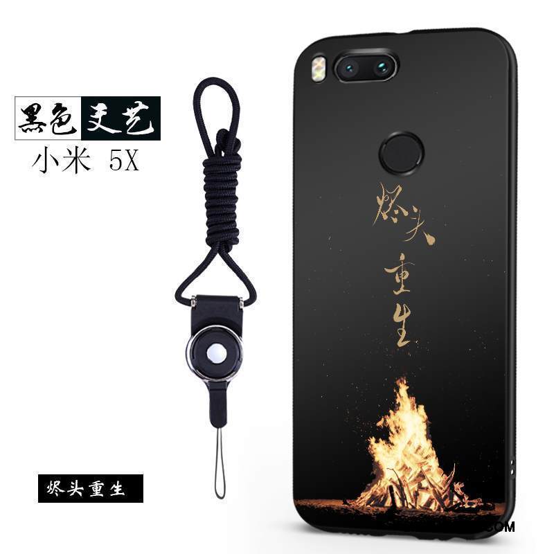 Kuori Mi 5x Silikoni Murtumaton Trendi, Kotelo Mi 5x Luova Ripustettavat Koristeet Pieni