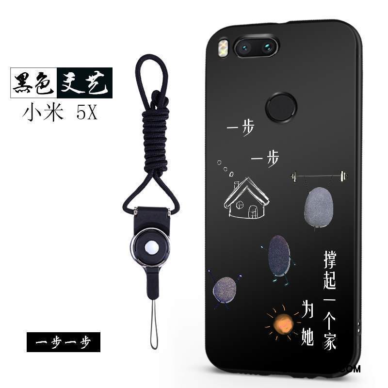 Kuori Mi 5x Silikoni Murtumaton Trendi, Kotelo Mi 5x Luova Ripustettavat Koristeet Pieni