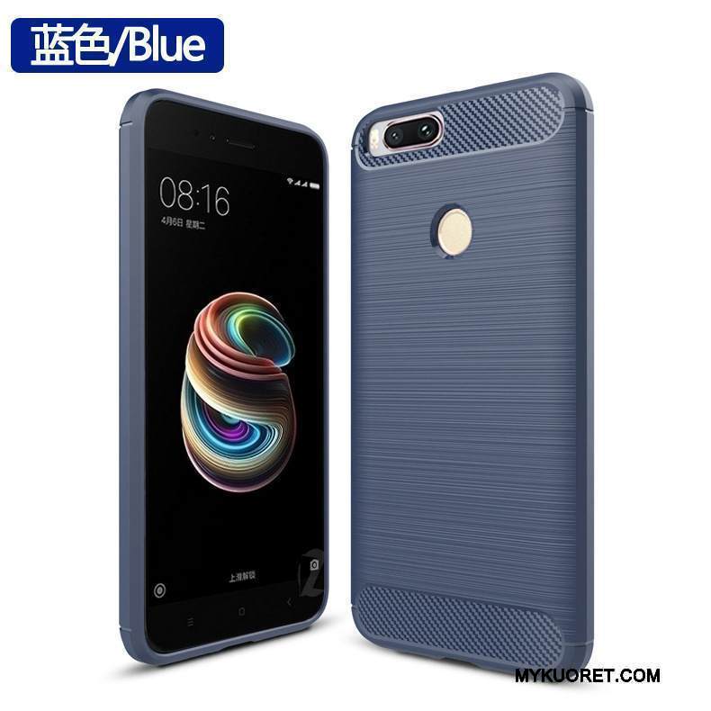 Kuori Mi 5x Silikoni Musta Persoonallisuus, Kotelo Mi 5x Laukut Puhelimen Kuoret Pieni