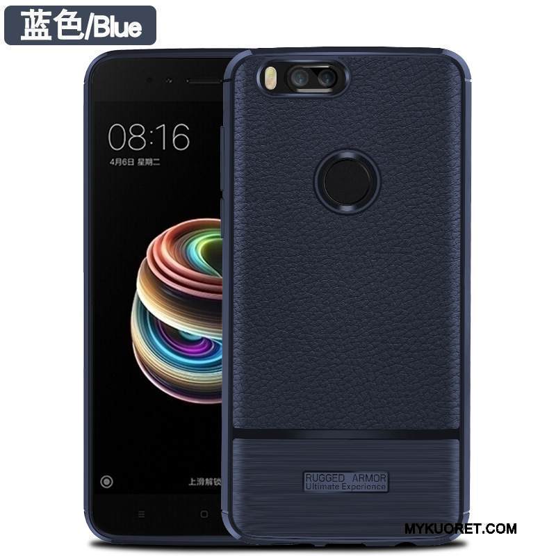 Kuori Mi 5x Silikoni Musta Persoonallisuus, Kotelo Mi 5x Laukut Puhelimen Kuoret Pieni