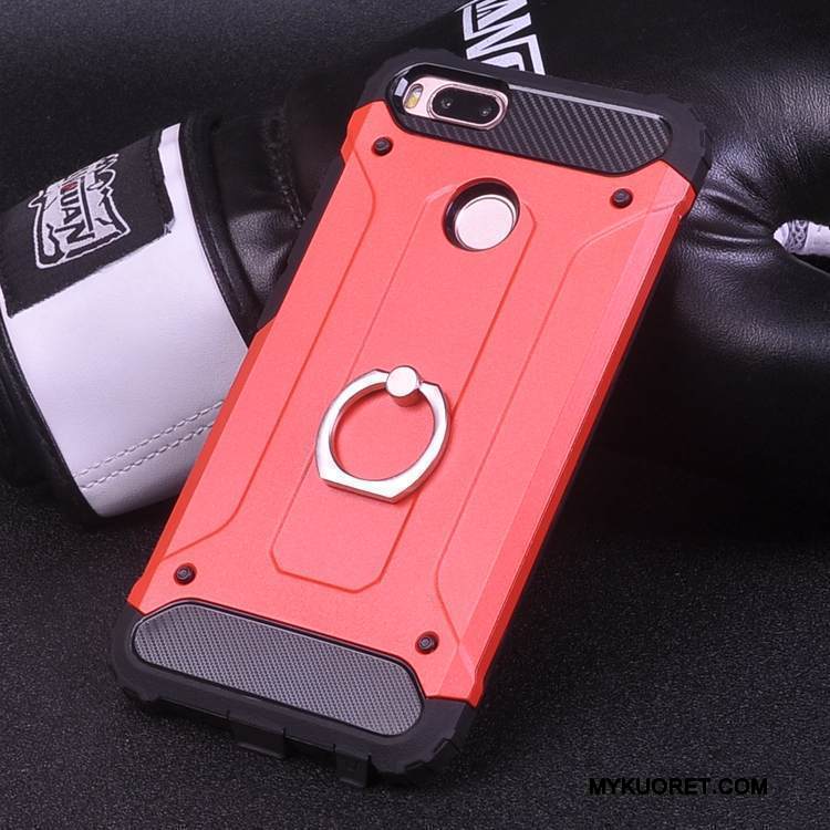 Kuori Mi 5x Silikoni Puhelimen Kuoret Kova, Kotelo Mi 5x Suojaus Hopea Murtumaton