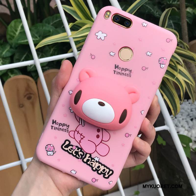 Kuori Mi 5x Silikoni Puhelimen Kuoret Pieni, Kotelo Mi 5x Laukut Pesty Suede Jauhe